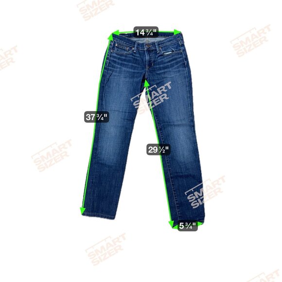 Lucky Brand Sweet Straight Medium Wash Denim Jeans Handcrafted Los Angeles Y2K - Picture 6 of 10